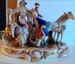 Grafenthal Lippelsdorf Koets met paarden, Antiek en Kunst, Ophalen of Verzenden