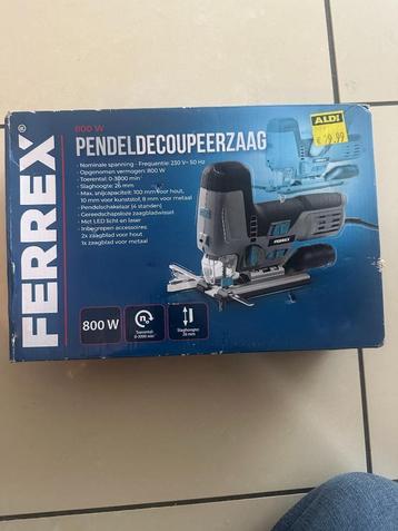 Ferrex decoupeerzaag nieuw in doos 600W beschikbaar voor biedingen
