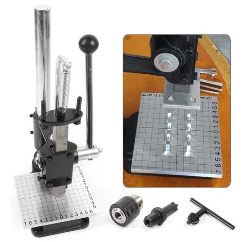 Handmatige Ponsmachine voor Leerbewerking, Hobby en Vrije tijd, Elektronica-componenten, Nieuw, Verzenden