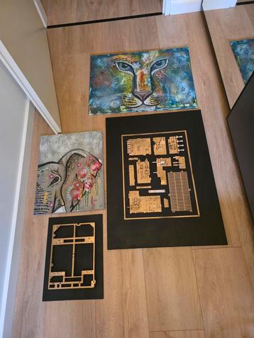 Diverse schilderijen beschikbaar voor biedingen