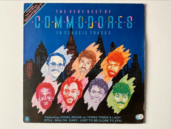 Commodores – The Very Best Of Commodores Lp disco funk, Cd's en Dvd's, Vinyl | Dance en House, Gebruikt, Disco, 12 inch, Ophalen of Verzenden