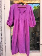 In nette staat: mousseline jurk BouBou one size (M/L) paars, Kleding | Dames, Paars, Maat 42/44 (L), BouBou, Ophalen of Verzenden