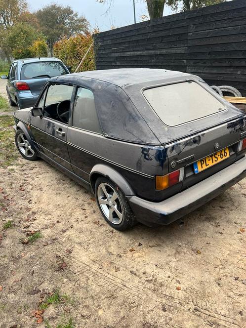 Golf cabriolet kronenburg 16v 1982 opknapper, Auto's, Volkswagen, Bedrijf, Golf, Benzine, Cabriolet, Handgeschakeld, Blauw, Ophalen