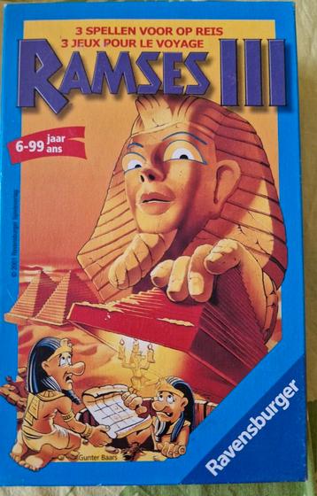 ramses III 3 reisspellen beschikbaar voor biedingen