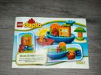 Duplo 10567, boot en bouwblokken, Ophalen of Verzenden, Zo goed als nieuw, Duplo