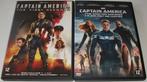 Dvd *** CAPTAIN AMERICA *** Marvel Deel 1 + 2, Vanaf 12 jaar, Ophalen of Verzenden, Zo goed als nieuw, Actie