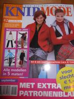 Knipmode september 2004 chic a la Chanel en turnpak, Vrouw, Ophalen of Verzenden, Zo goed als nieuw, Knipmode