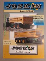 Tractor folder Joskin Trans-SPACE, Boeken, Catalogussen en Folders, Ophalen of Verzenden, Zo goed als nieuw