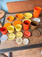Vintage Tupperware, Huis en Inrichting, Keuken | Tupperware, Ophalen of Verzenden, Gebruikt, Bruin, Overige typen