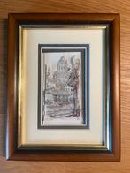 Ingelijst kunstwerk van Delft, Ophalen of Verzenden
