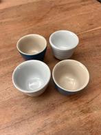 Le creuset eierendopjes, Huis en Inrichting, Keuken | Servies, Ophalen of Verzenden, Zo goed als nieuw, Overige stijlen, Kop(pen) en/of Schotel(s)