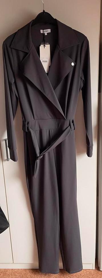 Grijze ZOSO travelstof jumpsuit maat 36 nieuw beschikbaar voor biedingen
