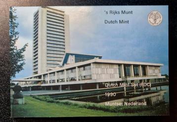 Munten jaarset 1990 Nederland F.D.C. beschikbaar voor biedingen