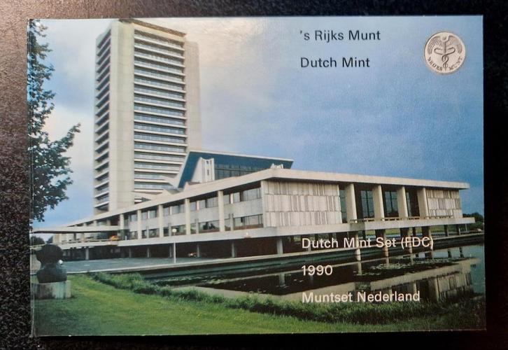 Munten jaarset 1990 Nederland F.D.C., Postzegels en Munten, Munten | Nederland, Overige waardes, Koningin Beatrix, Ophalen of Verzenden