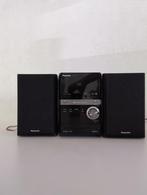 Panasonic sa-pm42 mini stereo set met 2 boxen, Audio, Tv en Foto, Stereo-sets, Overige merken, MP3-aansluiting, Gebruikt, Ophalen