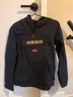 Napapijri, tussenjas maat 16 jr/170 donkerblauw, Jongen of Meisje, Ophalen of Verzenden, Zo goed als nieuw, Napapijri