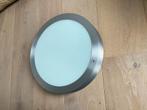 Extra grote (46,5cm) design plafonniere, Ophalen of Verzenden, Zo goed als nieuw, Glas