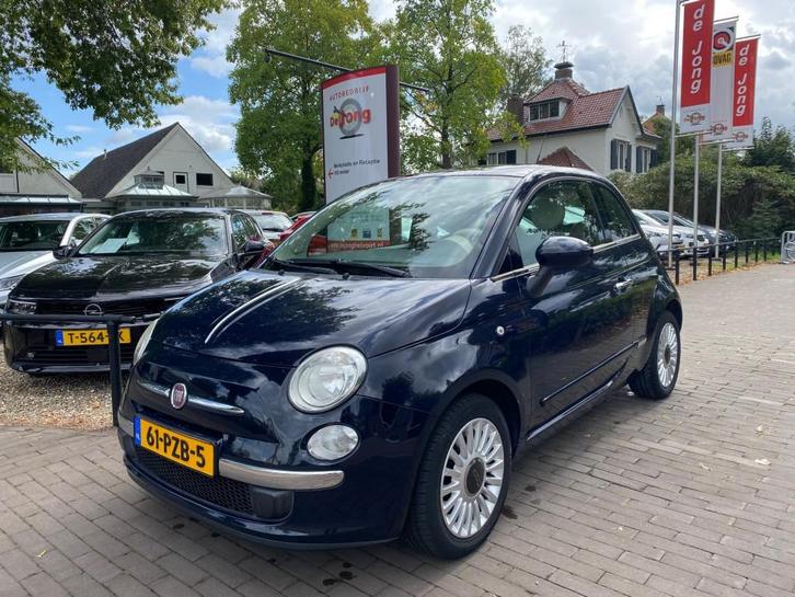 Fiat 500 1.2 LOUNGE / PANODAK / AIRCO / 15'' LM-VELGEN / ELE, Auto's, Fiat, Bedrijf, ABS, Airbags, Airconditioning, Bluetooth