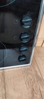 Inbouw Pelgrim ceramische kookplaat met Perilex stekker, Ophalen, Gebruikt, 4 kookzones, Inbouw