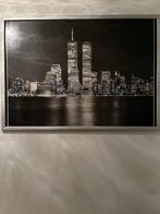 Twin Tower Muur Decoratie, Ophalen, Gebruikt, Schilderij, 100 tot 125 cm