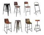 Kantine barkrukken industrieel kantine meubilair stoel  242, Nieuw, Vijf, Zes of meer stoelen, Ophalen of Verzenden, Bruin