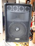 Gemini GSM-1580 set 2 passieve boxen, Muziek en Instrumenten, P.A., Gebruikt, Ophalen, Minder dan 500 watt