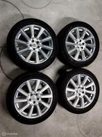 Lichtmetalen velgenset michelin volvo v90, 18 inch, Velg(en), Ophalen of Verzenden, Zomerbanden