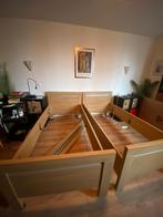 Schitterend Seniorenbed 90x200, 2 stuks, Huis en Inrichting, Slaapkamer | Bedden, Ophalen, 90 cm, Eenpersoons, Bruin