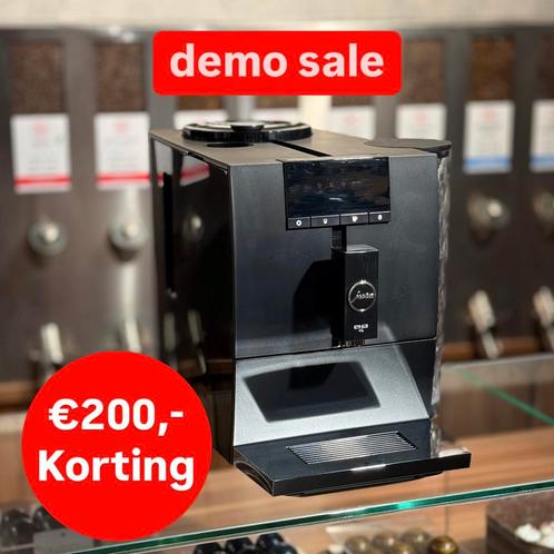 Jura ENA 4 Black (EB) DEMO KORTING, 12 maanden garantie, Witgoed en Apparatuur, Koffiezetapparaten, Zo goed als nieuw, Koffiebonen