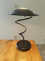 Vintage ufo lamp, Ophalen of Verzenden, Zo goed als nieuw, Glas, Minder dan 50 cm