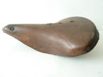antieke fiets zadel leder oldtimer rijwiel vintage, Ophalen of Verzenden