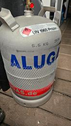 2 stk Alugas lichtgewicht hervulbare LPG tank. 5.5 KG, Ophalen, Gebruikt