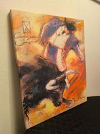 Joadoor Canvas Schilderij – Moment of superiority, Minder dan 50 cm, 50 tot 75 cm, Ophalen of Verzenden, Print