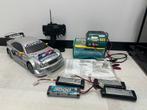 Tamiya TL-01 met Mercedes kap, zender, accu's en lader, Gebruikt, Auto, Groter dan 1:32, Ophalen of Verzenden