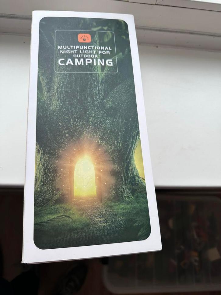 Nieuwe Camping Lamp met Powerbank & Speaker, Caravans en Kamperen, Kampeeraccessoires, Nieuw, Ophalen of Verzenden