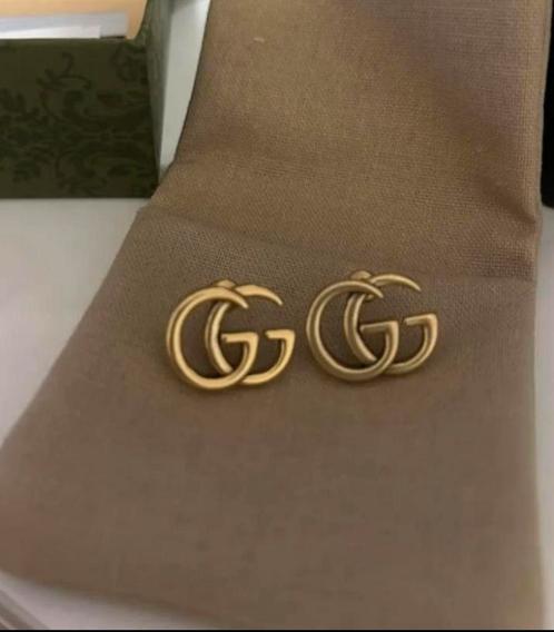 Gucci oorbellen met doosje en zakje, Sieraden, Tassen en Uiterlijk, Oorbellen, Ophalen of Verzenden