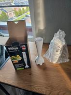 Braun Multiquick 1 staafmixer Nieuwstaat, Ophalen of Verzenden, Zo goed als nieuw, Vaatwasserbestendig, 2 snelheden
