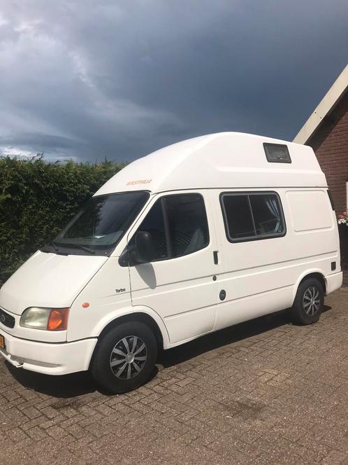 Buscamper 4/5 persoons Ford, Caravans en Kamperen, Campers, Particulier, tot en met 4, Buscamper of Camperbus, Ford, Diesel, Ophalen