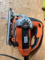Decoupeerzaag Black en Decker met snoer, Ophalen, Decoupeerzaag, Zo goed als nieuw, 30 tot 70 mm