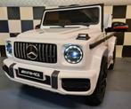 Kinderauto Mercedes G63 - soft start - leren zit - met RC, Kinderen en Baby's, Speelgoed | Speelgoedvoertuigen, Nieuw, Afstandsbediening