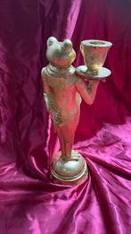 Gouden Kandelaars - Set van 3, Antiek en Kunst, Ophalen of Verzenden, Overige materialen