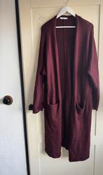 MANGO wijnrood bordeaux extra lang warm vest maat M, Maat 38/40 (M), Mango, Ophalen of Verzenden, Zo goed als nieuw