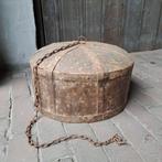 Oude stoere lamp hanglamp industrieel aan ketting *Etage3*, Gebruikt, ., Ophalen of Verzenden, .