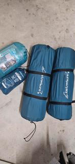 Camping Set: 2 Slaapmatten, Slaapzak & Kussens, Caravans en Kamperen, Kampeeraccessoires, Ophalen, Gebruikt