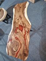 Prachtige suar epoxy salontafel 130x50 cm. Matrix onderstel, Industrieel suar interieur, Info@industrieel-suar-interieur.nl, 100 tot 150 cm