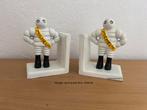 Michelin bibendum gietijzeren boekensteun wit, Verzamelen, Ophalen of Verzenden, Nieuw, Dier
