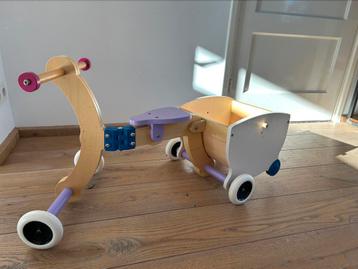 Loopfiets en trolley in 1  beschikbaar voor biedingen