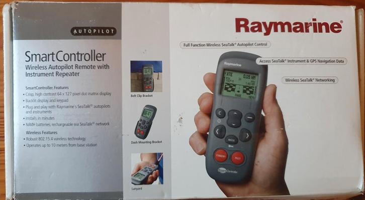 Raymarine SmartController wireless autopilot remote control, Watersport en Boten, Navigatiemiddelen en Scheepselektronica, Zo goed als nieuw
