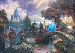 Schmidt puzzel: Thomas Kinkade/Disney Assepoester/Cinderella, 500 t/m 1500 stukjes, Legpuzzel, Zo goed als nieuw, Verzenden