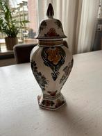 Delfts Polychroom Holland Vaas met Deksel, Antiek en Kunst, Ophalen of Verzenden